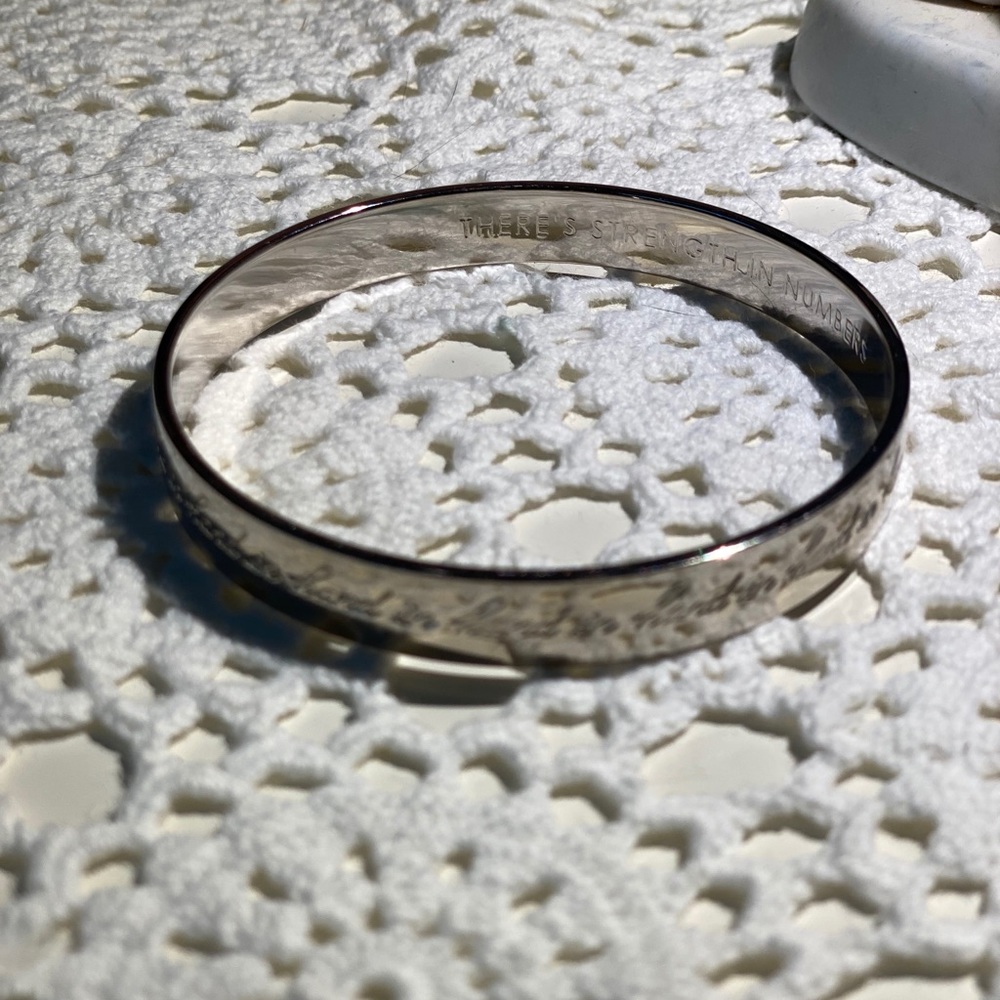 Kate Spade “There’s strength in numbers” bracelet - Picture 2 of 8